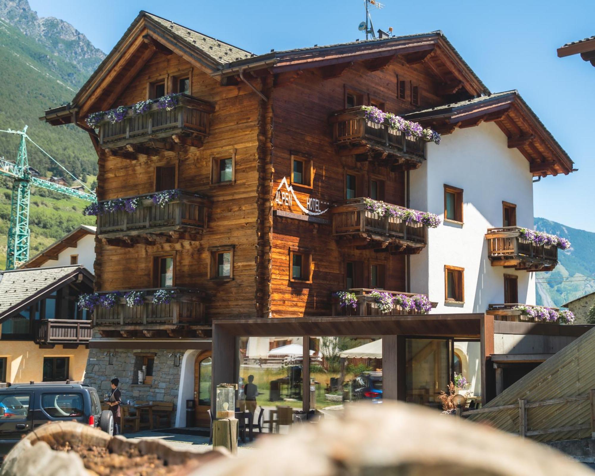 Alpen Hotel Chalet Pradelle Dış mekan fotoğraf